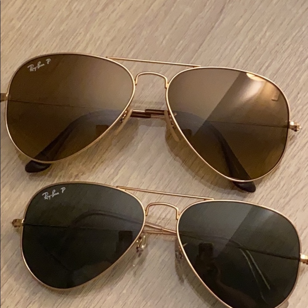 Raybans Polarized Aviators bundle